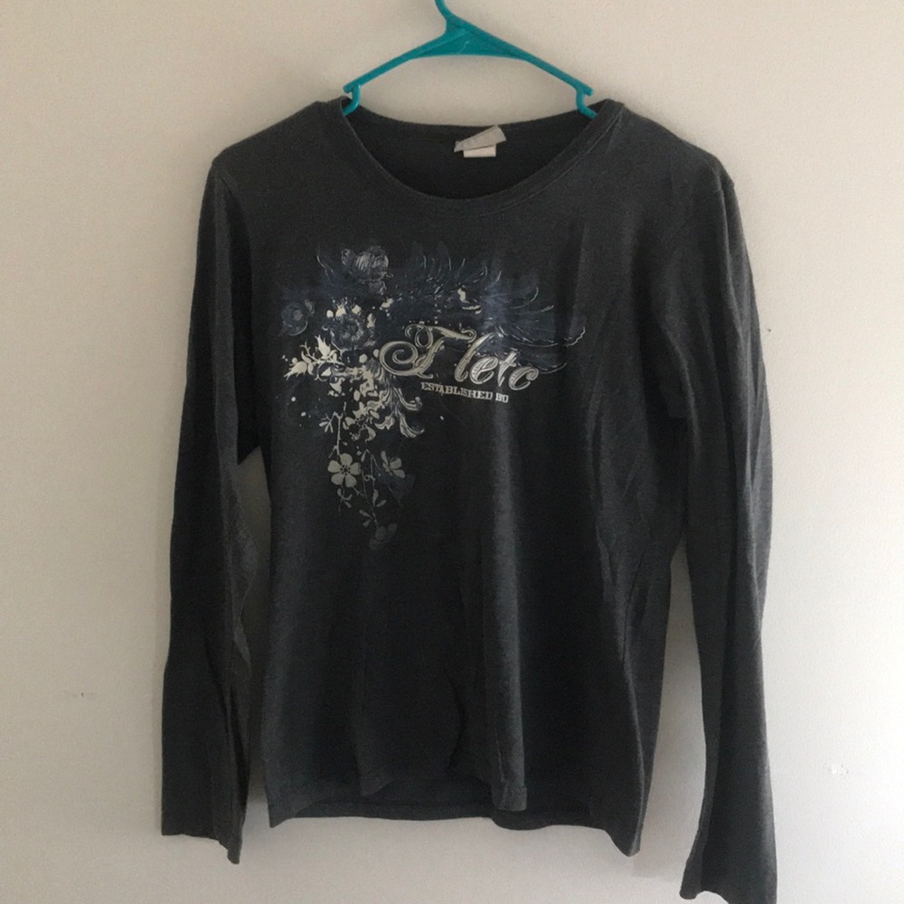 Gray long sleeve